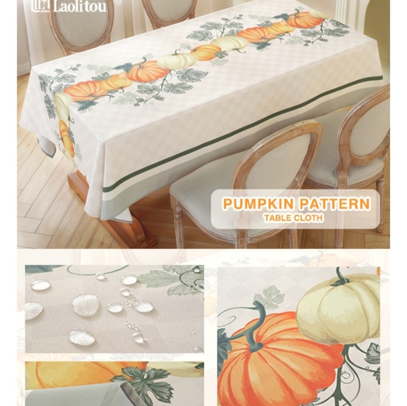 Fall Tablecloth - Picture 6 of 6